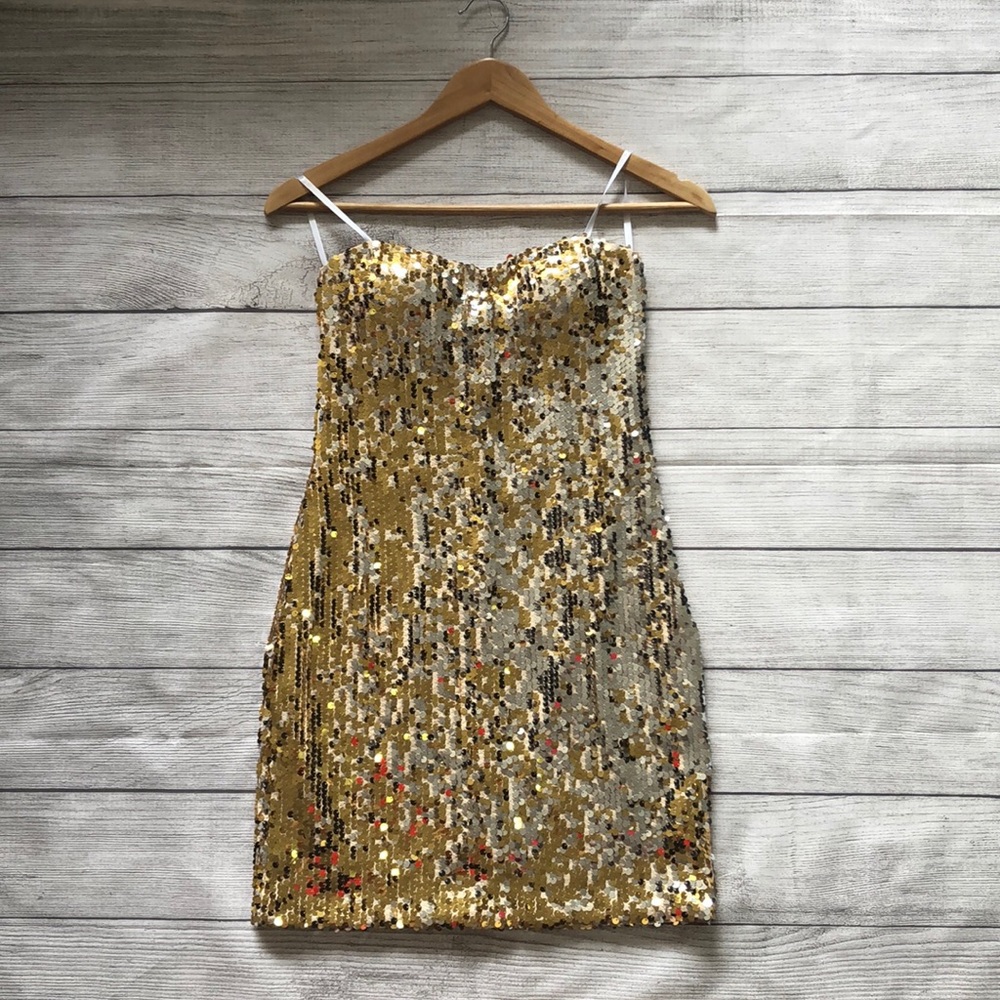 [As You Wish] Small Sequin Sexy Dress